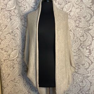 Zara Tan Knit Cardigan Medium